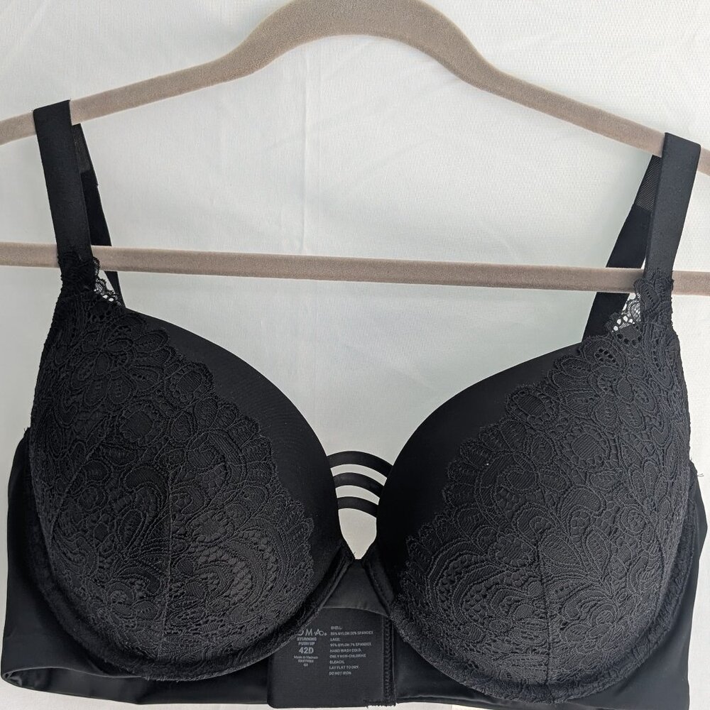 Soma Black Lace Bra